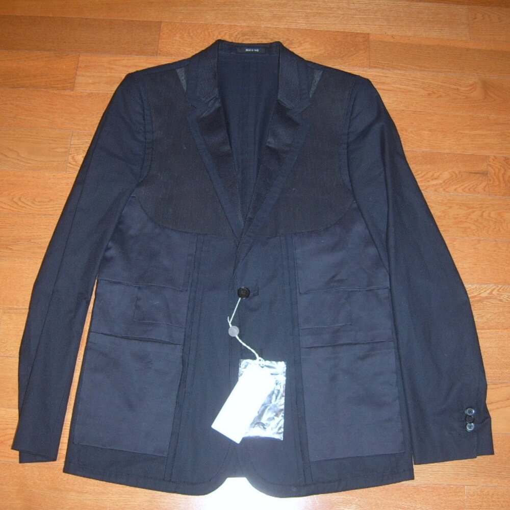 NWT 100% AUTHENTIC MAISON MARTIN MARGIELA SINGLE BREASTED BLAZER SZ 50